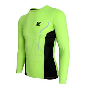 Vente chaude Logo Personnalisé Hommes Chemises De Compression Dernière Conception Respirant Hommes Chemises De Compression - Product Image 2