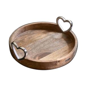 Plat de service fête de mariage décoration de table restauration utilisation de service look royal plat de service artisanal fête de mariage - Product Image 2