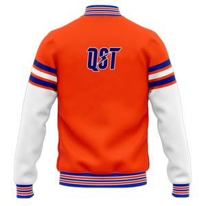 Chaquetas Varsity de Béisbol de Diseño Personalizado de Última Tendencia, Estilo Moderno, con Capucha de Lona, Resistentes al Viento, con Patrón de Letras, Unisex para Invierno - Product Image 2