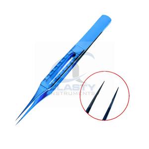 Pince de greffe de cheveux en acier inoxydable pince à épiler médicale pince de greffe de cheveux Fue pour implant capillaire - Product Image 6