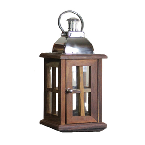 Nueva Llegada, Farol de Vela de Madera y Metal, Farol Marroquí Colgante para Decoración de Iluminación del Hogar, Bodas y Navidad - Product Image 5