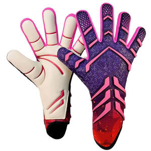 Gants de gardien de but de football professionnels, nouveaux gants de gardien de but en cuir respirant, antidérapants pour une utilisation en extérieur - Product Image 3