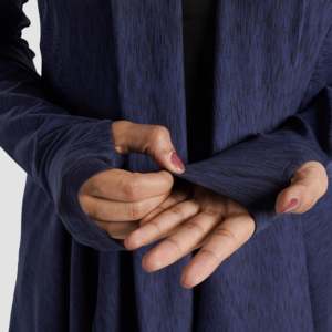 Regular Fit Modest Wrap in Navy Sportswear for Modesty - Product Image 6