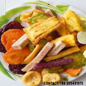 ผลไม้อบแห้งกรอบ & แผ่นผักรวมอาหารว่างเขตร้อนจากเวียดนาม/มิสเจสซี่ - Product Image 4