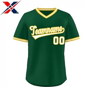 Bel uniforme de baseball en polyester 100% respirant pour l'équipe officielle et match compétitif pour vêtements de softball - Product Image 1
