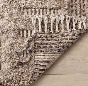 Elegant Modern Moroccan <b>Carpet</b> Hand Knotted Handmade Wool Area Rug Abstract Pattern Medium Pile Custom Floor Covering Home Use - Product Image 4