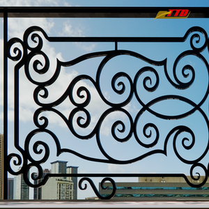 Fer de balustrade de balcon artistique avec finition enduite de poudre fabriqué au Vietnam par la principale fabrication du Vietnam - Product Image 4