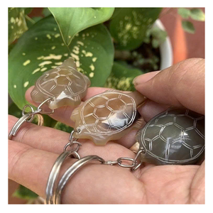 Porte-clés unique en corne du Vietnam, porte-clés en corne de carpe, artisanat fait main, cadeau souvenir, décoration pour sac ou accessoire d'affichage à la maison - Product Image 4