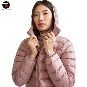 Veste bouffante d'hiver personnalisée de haute qualité pour femmes logo d'équitation brodé rembourré coton nylon nouveau manteau bouffant en gros - Product Image 4