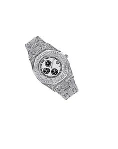 Luxury Diamond <b>Watch</b> for <b>Couples</b> With Matching Pair Quartz Movement Available at Best Prices from India - Product Image 2