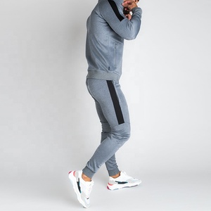 Survêtements de sport personnalisés pour hommes Survêtements de sport 2 pièces à la mode Ensembles de survêtements pour hommes Survêtements en vrac Logo personnalisé - Product Image 3