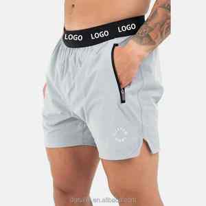 OEM Sporty Anti-UV Quick Dry <b>Shorts</b> for <b>Men</b> Drawstring <b>Knee</b> <b>Length</b> Loose mesh <b>shorts</b> Joggers Fitness Athletic Workout gym - Product Image 5