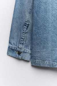 Veste en jean surdimensionnée personnalisée pour femme, coupe longue et ample, décontractée, automne/hiver, boutonnée, streetwear, vêtement d'extérieur - Product Image 3