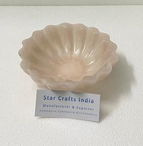 2025 plus grand Design meilleure qualité vente résine produit vaisselle service soupe bol décoré fruits bol mariage décoration bols - Product Image 4