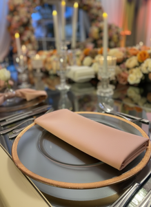 Servilletas de Mesa Modernas de Poliéster de Lujo - Detalle de Costura a la Vista - 20x20 Pulgadas - Calidad Profesional para Uso Doméstico y Bodas/Eventos - Product Image 4