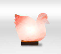 Lampes en sel de l'Himalaya en forme de canard Poli Sculpté Artisanat Naturel Ange Pyramide Styles Décoration de la Maison Coquillage Animal Disponible - Product Image 4
