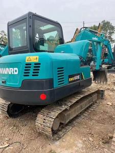 Mini-excavatrice SWE80E d'occasion, 38 tonnes, pour moteur, godet de 0,4 m, 8001-10000 heures, pour la construction - Product Image 5