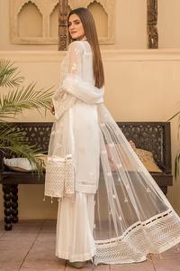 Nueva y atractiva colección Maryams 2024, ropa de fiesta pakistaní para mujer, trajes de gasa en cosas bordadas de muy alta calidad para mujer - Product Image 6