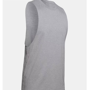 Camiseta sin Mangas de Algodón/Fibra de Bambú Transpirable de Alta Calidad a Precio de Mayoreo para Fisicoculturismo, Camiseta Interior Deportiva para Hombre con Logotipo - Product Image 3