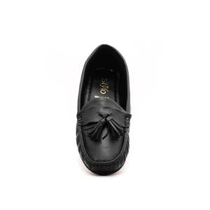 รองเท้า WN4286หนังนิ่มสีดำ - Product Image 1