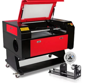 Máquina de grabado láser CO2 CNC 80W/100W-Aplicación para acrílico, cristal, vidrio, MDF y papel - Product Image 6