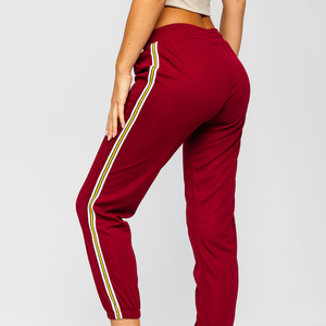 Pantalon de survêtement décontracté pour femmes, pantalon de jogging à taille moyenne avec motif de pantalon cargo, lavage foncé, logo brodé, taille américaine et européenne - Product Image 5