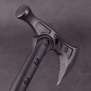 Hacha de Supervivencia de Doble Hoja de Grado Industrial para Camping y Actividades al Aire Libre, Hacha de Mano de Acero Inoxidable de Alta Calidad con Mango de Acero, 400 mm de Longitud Total - Product Image 3