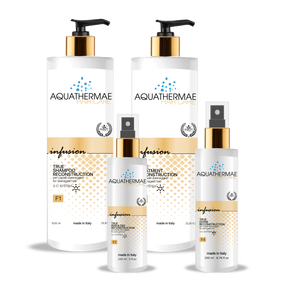 Set Profesional de Cuidado Capilar Mineral, Champú y Acondicionador de Queratina Sin Sulfatos 250ml, Kit Anti-Frizz para Cabello Dañado - Product Image 1