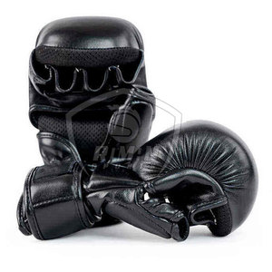 Guantes de Entrenamiento de MMA de Cuero de Nuevo Diseño, Impermeables y con Cierre de Velcro, los Mejores Guantes de Lucha para Combatientes de MMA - Product Image 2
