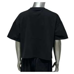 เสื้อยืดผ้าฝ้าย100% ทรงโอเวอร์ไซส์สำหรับผู้ชาย - Product Image 2