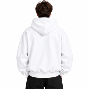 Sudadera con Capucha Unisex de Corte Holgado con Bolsillo Frontal, Diseño Personalizable para Pedidos al por Mayor y Negocios de Ropa - Product Image 2