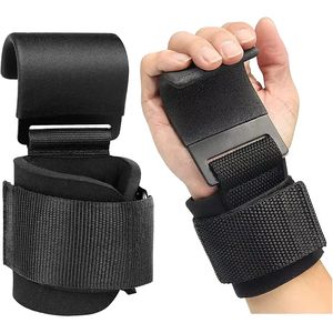 Ganchos de Algodón Resistentes para Levantamiento de Pesas, Correas de Muñeca para Entrenamiento, Soporte de Agarre, Diseño Suave y Cómodo, para Peso Muerto, Dominadas y Levantamientos de Hombros - Product Image 1