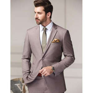 Latest Model Plain Formal Business Men Suits <b>Wedding</b> Wear Three Pieces Casual Office <b>Dress</b> Pant Coat for Males With Custom Logo - Product Image 1