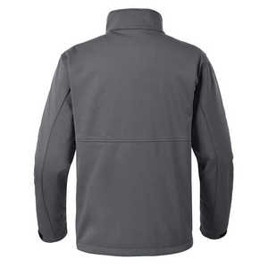 Veste Softshell imperméable et respirante à la mode, impression de logo personnalisée, prix bas, veste Softshell pour hommes - Product Image 3