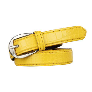 Cinturón de Cuero Genuino Hecho a Mano Vintage para Hombre, Cuero Vacuno Casual Ligero de 3.5CM de Ancho con Hebilla de Aleación Modelo SIALKOT STRIDE - Product Image 2