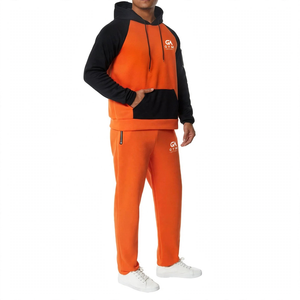 Conjunto Deportivo para Hombre GYM Active, Traje para Correr de Color Sólido con Logotipo Personalizado, Corte Regular, Ropa de Calle para Invierno, 100% Algodón Transpirable - Product Image 4