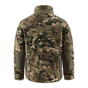 Hot Selling Tactical Soft Shell Material Storm Proof Zip <b>Fleece</b> <b>Lined</b> Two Zipped Arm Pockets <b>Jacket</b> - Product Image 2