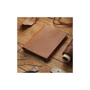 ALW Étui pour passeport en cuir pleine fleur style vintage sur mesure Sac de voyage couleur avec logo personnalisé avec housse en cuir véritable portable - Product Image 5