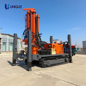 Nouvelle Foreuse de puits d'eau sur chenilles portable 260m avec moteur diesel, prix usine - Product Image 2