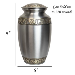 Affordable Quality Handcrafted Keepsake <b>Large</b> Cremation <b>Urn</b> For Human Ashes Funeral Memorial Brass Token Customized Adult <b>Urns</b> - Product Image 3