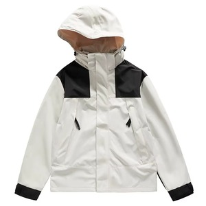 Veste softshell pour femme de haute qualité, imperméable, coupe-vent, chaude pour l'hiver, veste de sport d'extérieur, fermeture éclair, respirante, grande taille - Product Image 1