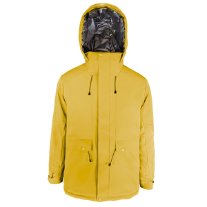 Chaqueta Deportiva Cortavientos Personalizable para Hombre, de Lona y Cuero Vacuno Genuino, Transpirable, con Cierre Completo y Puños Ajustables en la Cintura - Product Image 6