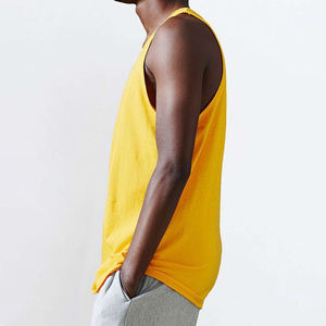 Blank Custom Manufacturer'<b>s</b> 100% Cotton Gym Fitness Bodybuilding Logo Print Muscle Workout <b>Men's</b> <b>Tank</b> <b>Top</b> - Product Image 6