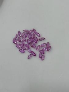 Meilleure qualité saphir rose naturel taille marquise pierres précieuses de couleur rose ovale calibré pierre colliers lâche Rose saphir chaleur - Product Image 4