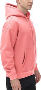 Abrigo de Invierno para Hombre, Personalizado con Logotipo, Impresión Frontal, Tejido Jersey Sólido, 100% Poliéster, Teñido en Prenda, con Capucha, Forrado, de Secado Rápido, Talla Grande - Product Image 6