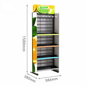 Présentoir à collations promotionnel personnalisé support facile à assembler pour la construction de l'intérieur de magasin moderne lancement de nouveau produit - Product Image 3