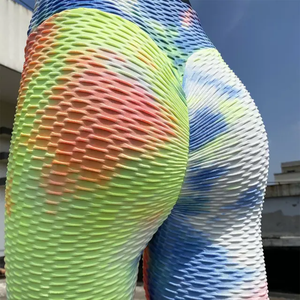 Impreso Scrunch Bum Active Wear Mujeres de alta cintura elástica Yoga Leggings Pantalón Gimnasio Fitness Wear Legging sin costuras Tight Ladies - Product Image 6