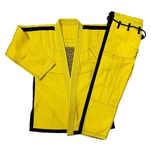 Kimono Profesional de Jiu Jitsu Brasileño para Hombre, 400GSM, Tejido de Perlas, Algodón Ligero, Uniforme de Artes Marciales - Product Image 2