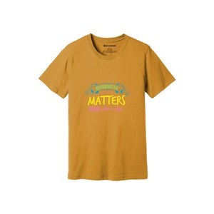 Camiseta de algodón 100% con temas de amabilidad, estampado de estilo informal, 12 opciones de color, 160-180, colocación de diseño personalizable GSM pesado - Product Image 1