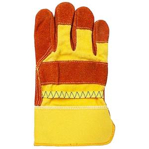 Guantes de trabajo de cuero anticorte hechos a medida de los fabricantes directos de fábrica Diseño y color personalizados de Pakistán para el invierno - Product Image 4